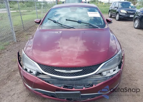 2016 Chrysler 200 Limited z USA, uszkodzony, nr VIN 1C3CCCAB0GN132716